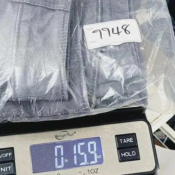 Loft Chino Women's Pants Gray slate Size 14 - Picture 6 of 6